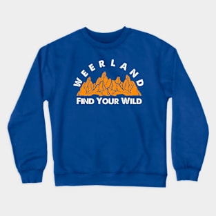 Find Your Wild Orange 2304 Crewneck Sweatshirt